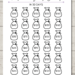 How To Save 1000 In 30 Days A Realistic Challenge For Anyone